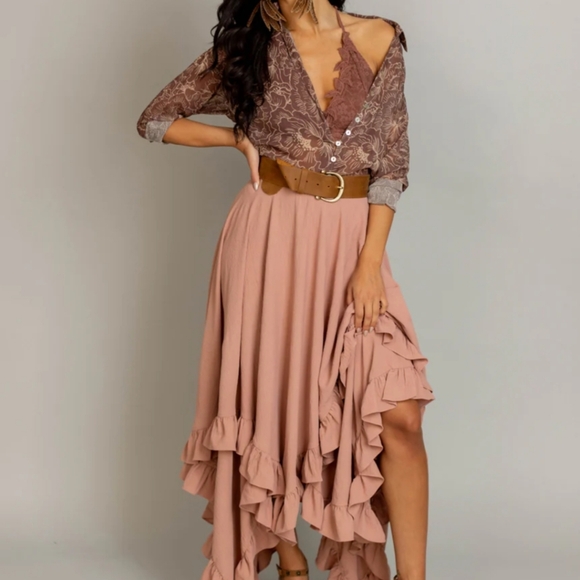 Floral Patterned Womens Blouse - Picture 6 of 11